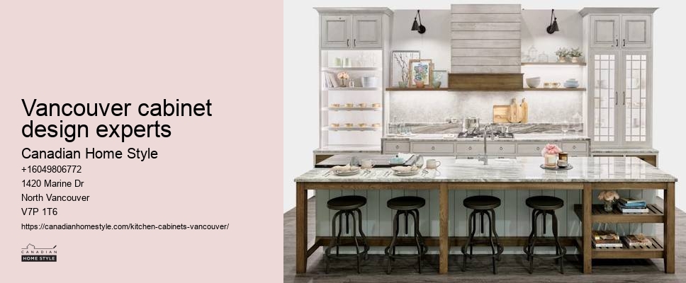 Custom cabinet design Vancouver BC