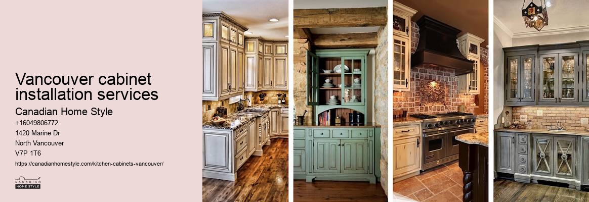 Vancouver cabinet installation services