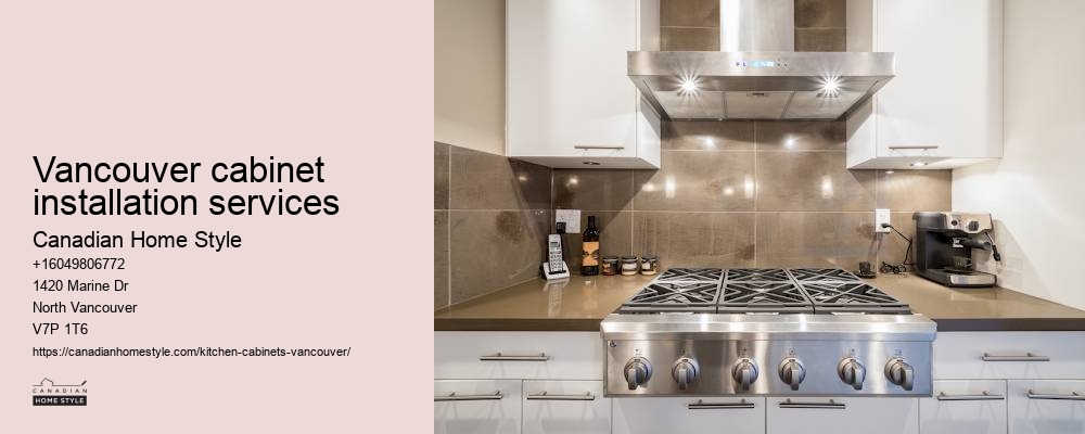 Vancouver kitchen upgrades