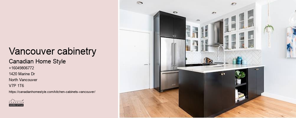 Kitchen cabinet trends Vancouver