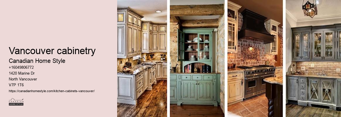 Custom kitchen cabinet ideas Vancouver