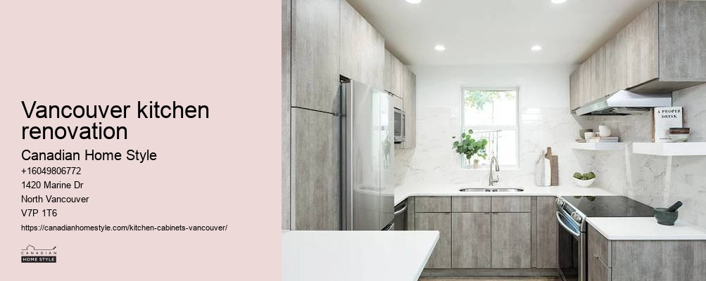 Vancouver cabinet design showroom