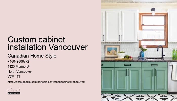 Vancouver kitchen cabinetry design