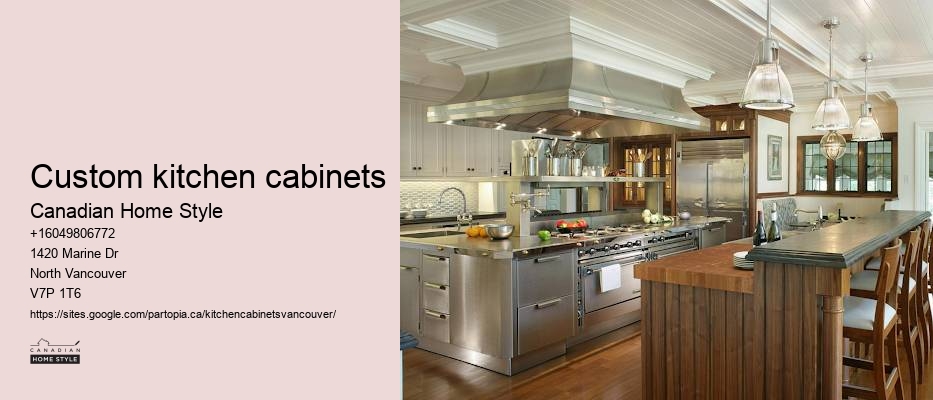 Custom kitchen cabinetry in Vancouver