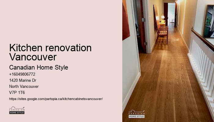 Custom kitchen cabinets in Vancouver