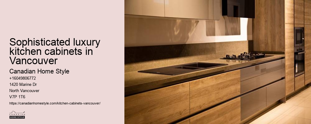 Timeless kitchen cabinets Vancouver