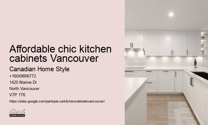 Vancouver Kitchen Cabinet Design