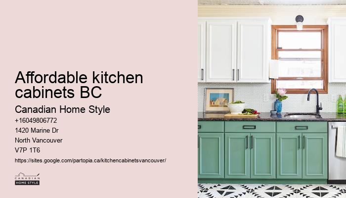 Environmentally friendly custom kitchen cabinets Vancouver