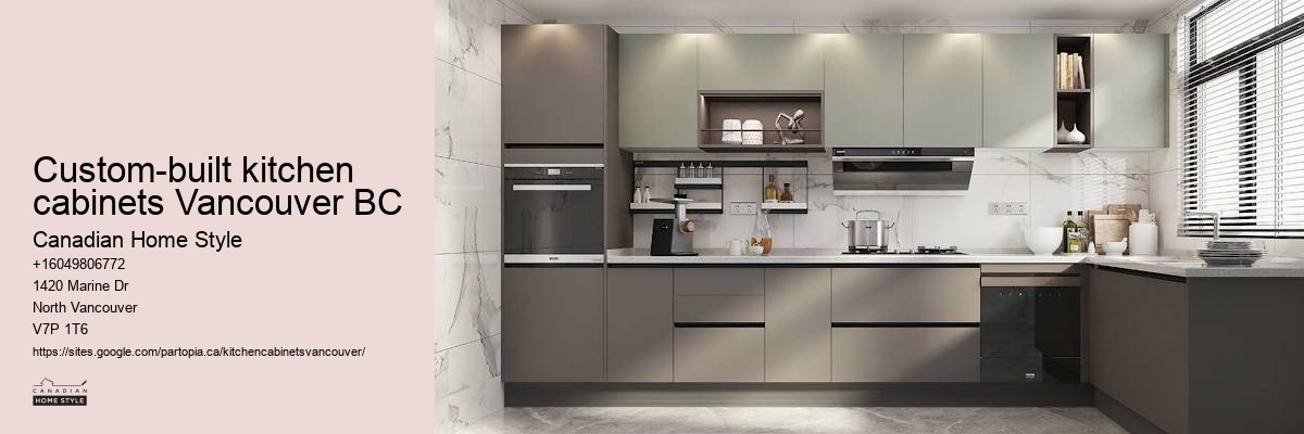 Vancouver modern kitchen cabinet solutions
