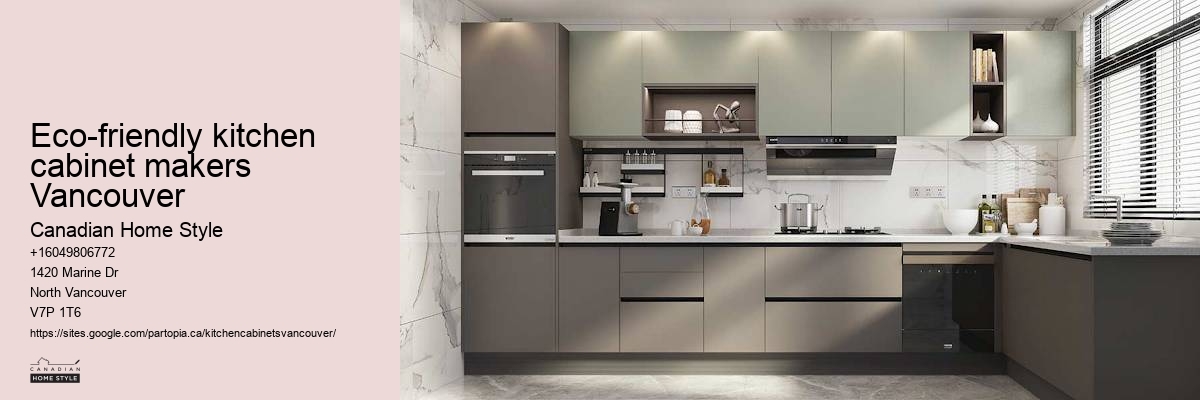 Custom-built kitchen cabinets Vancouver