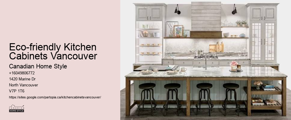 Vancouver kitchen cabinet 3D visualization