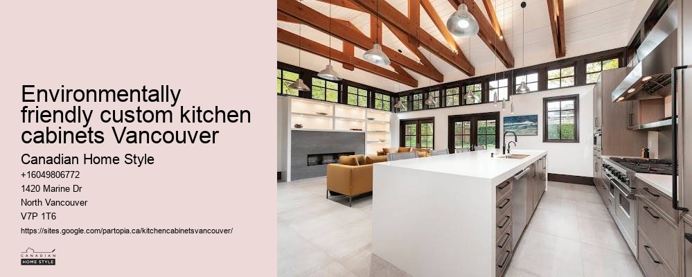 Kitchen cabinet design showroom Vancouver