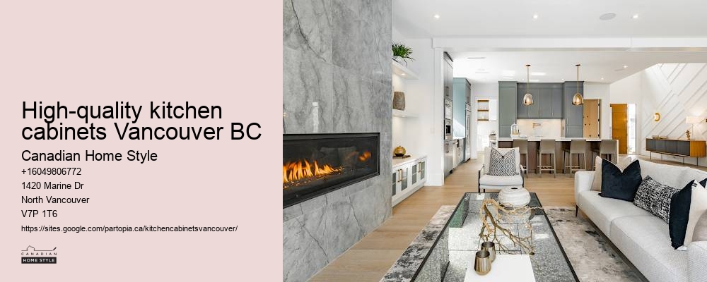 Vancouver contemporary kitchen cabinet makers