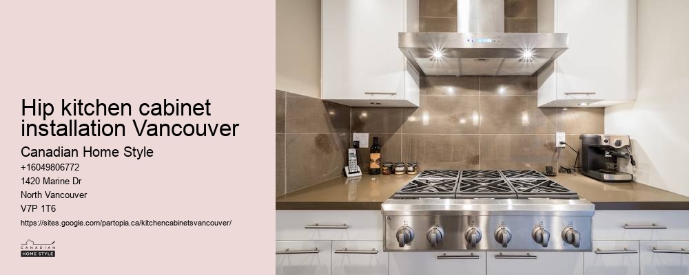 Innovative kitchen cabinet renovation Vancouver