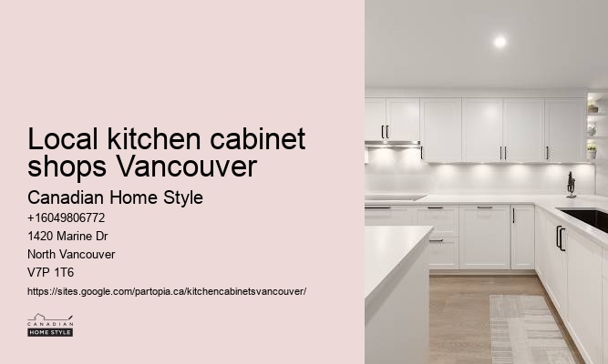 Scandinavian modern kitchen cabinets Vancouver
