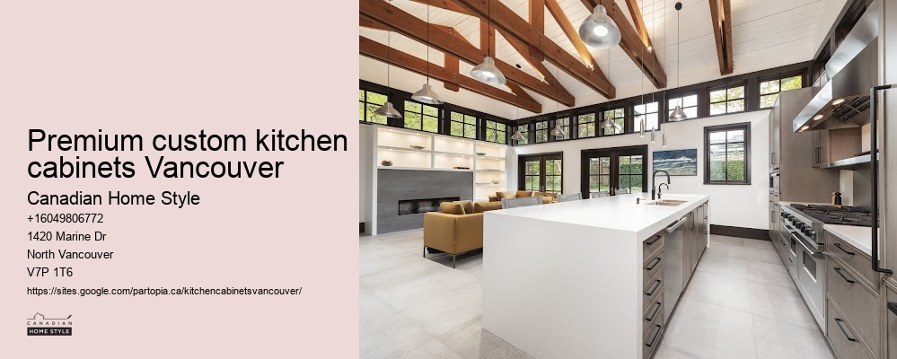 Premium custom kitchen cabinets Vancouver