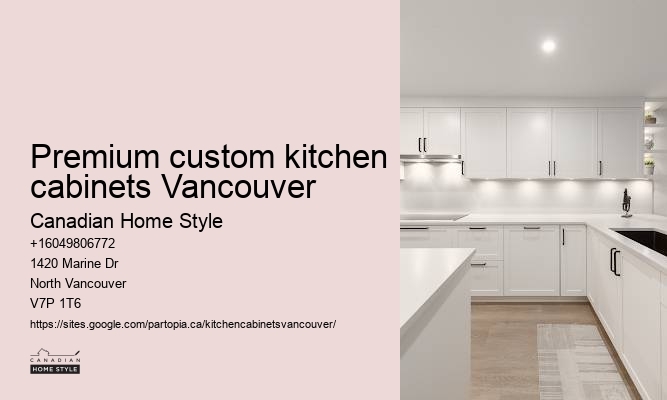 Functional Scandinavian kitchen cabinets Vancouver