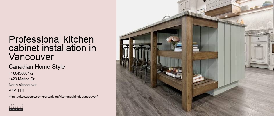 Vancouver modern kitchen cabinet materials