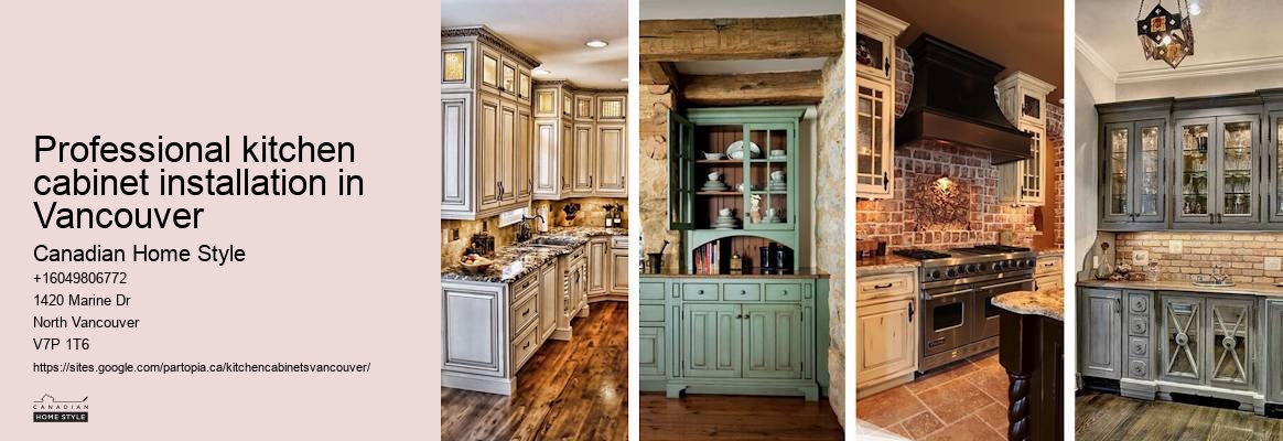 Kitchen cabinet contractors Vancouver