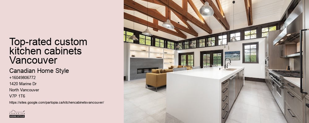 Top-rated custom kitchen cabinets Vancouver