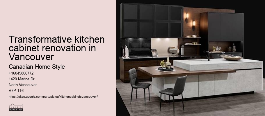 Latest kitchen cabinet trends Vancouver