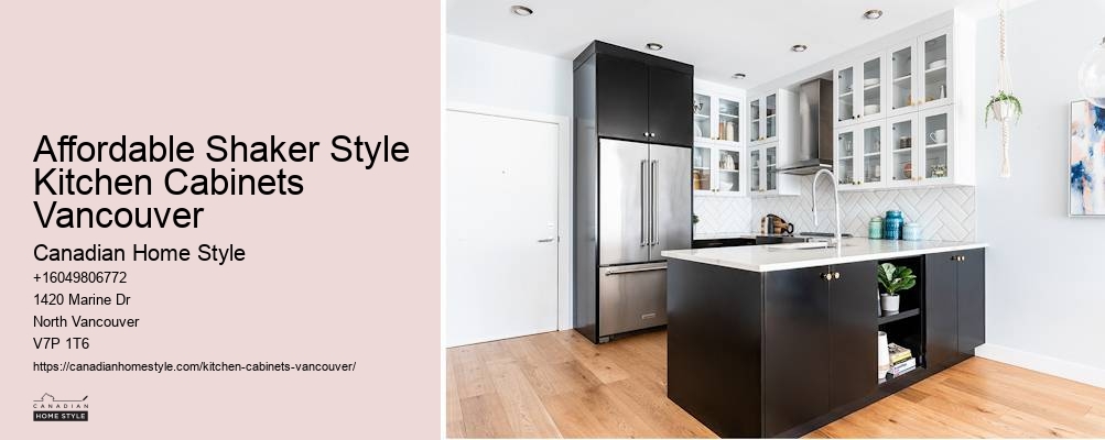 Kitchen Cabinet Styles Vancouver