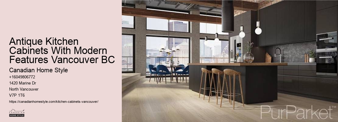 Contemporary Kitchen Cabinets Vancouver