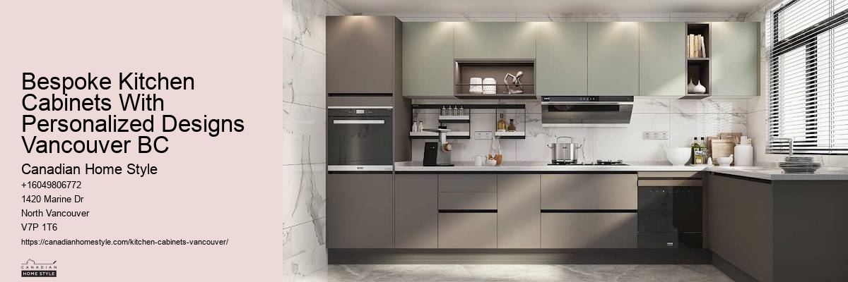 Local Kitchen Cabinet Makers Vancouver