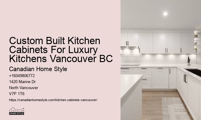 Eco-Friendly Bamboo Kitchen Cabinets Vancouver BC