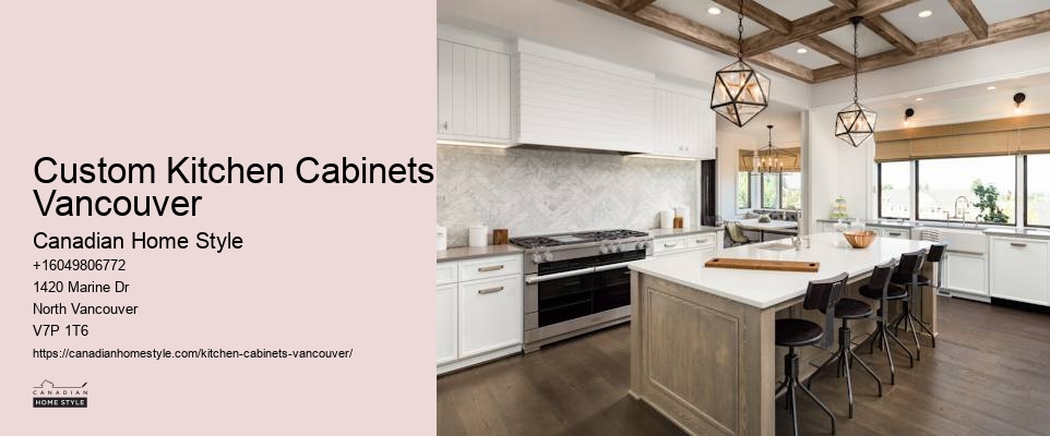 Customized kitchen cabinets Vancouver
