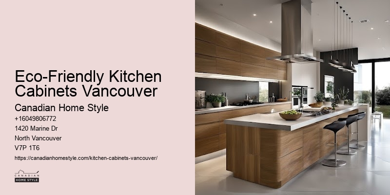 Eco-Friendly Kitchen Cabinets Vancouver