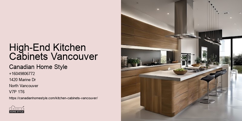 High-End Kitchen Cabinets Vancouver