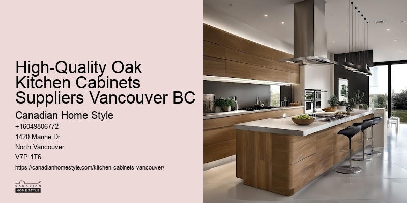 High-Quality Oak Kitchen Cabinets Suppliers Vancouver BC