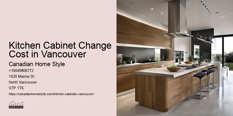 Kitchen Cabinet Change Cost in Vancouver
