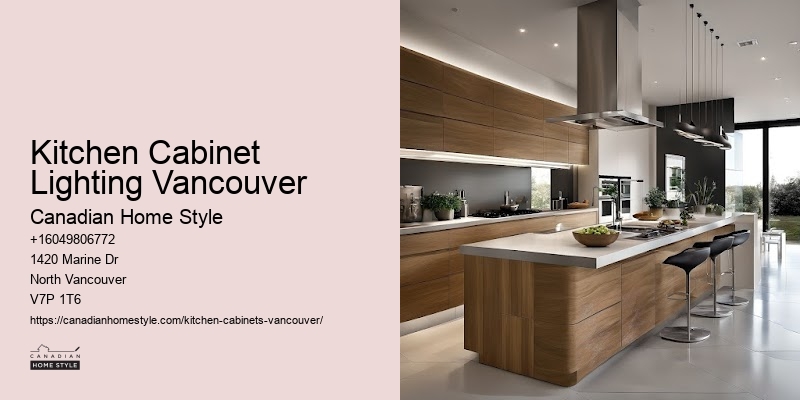 Kitchen Cabinet Lighting Vancouver