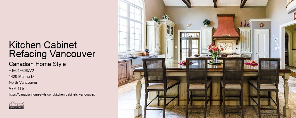 Minimalist kitchen cabinet layouts Vancouver