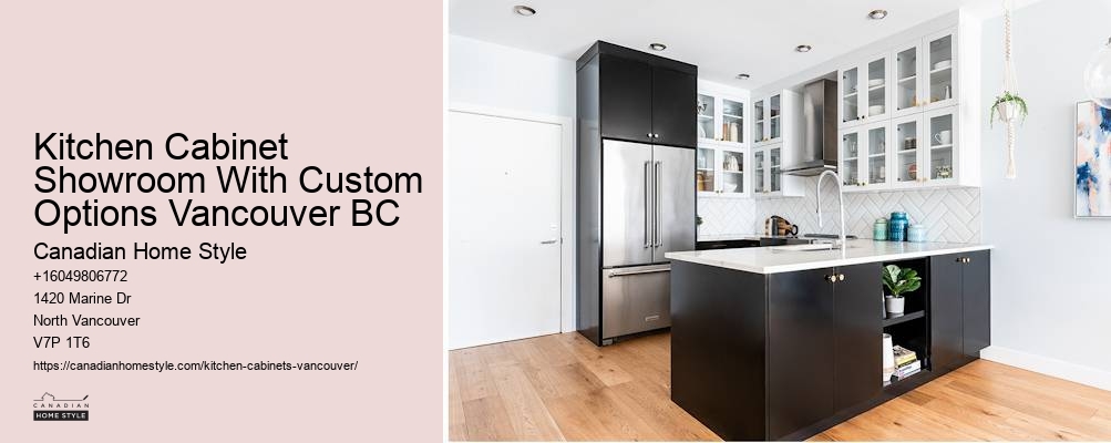 Built-in kitchen cabinet appliances Vancouver