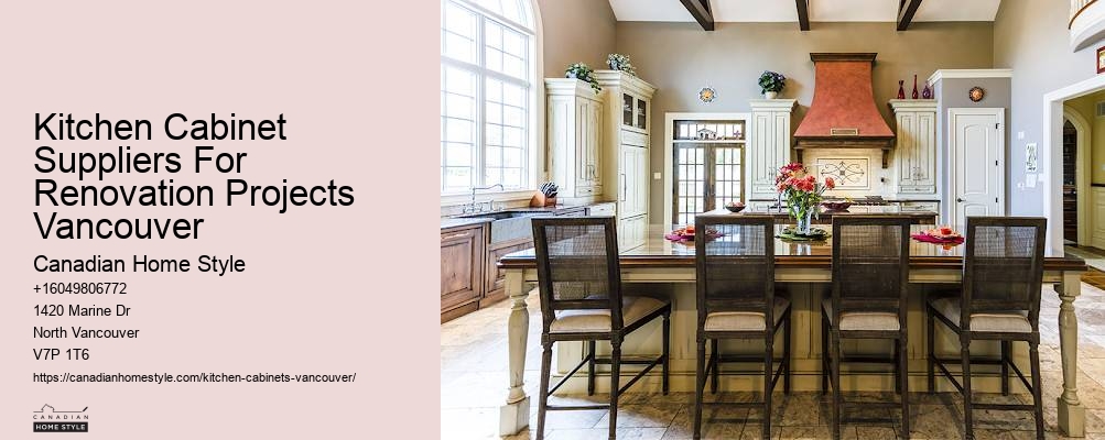 Local kitchen cabinet designers Vancouver