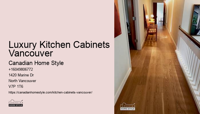 High-End Kitchen Cabinet Manufacturers In Vancouver