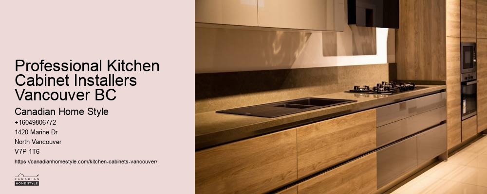 Local Artisan Kitchen Cabinets Vancouver