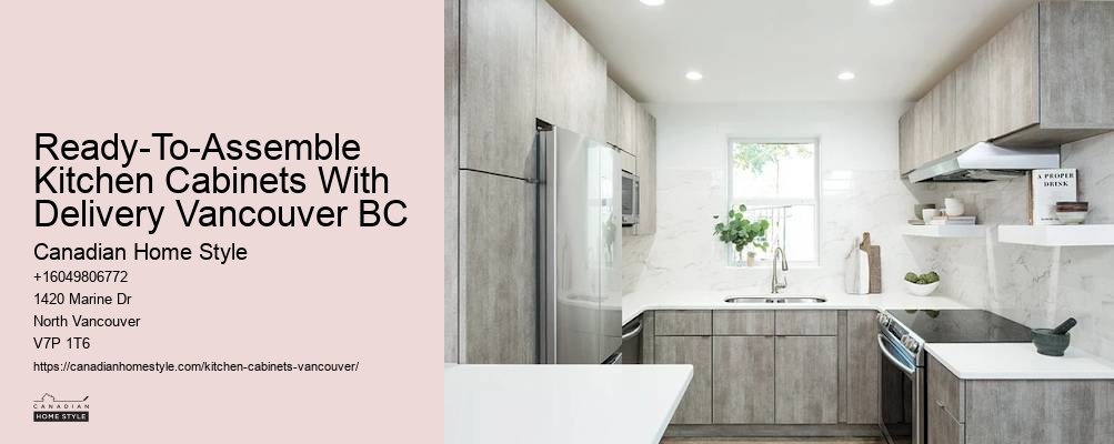Custom-Made Traditional Kitchen Cabinets Vancouver