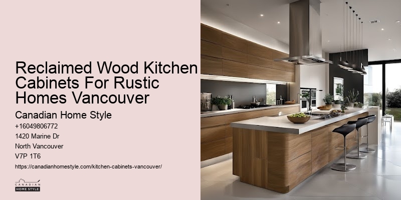 Reclaimed Wood Kitchen Cabinets For Rustic Homes Vancouver
