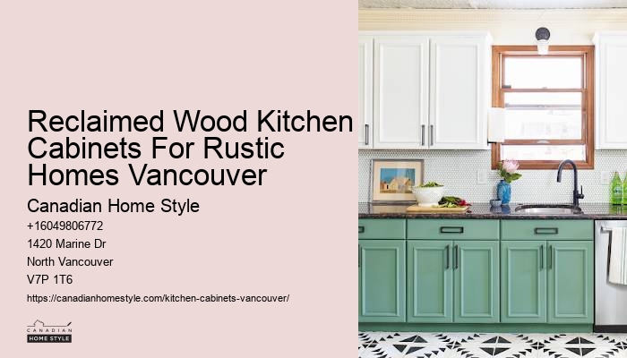High-Quality Kitchen Cabinets Vancouver