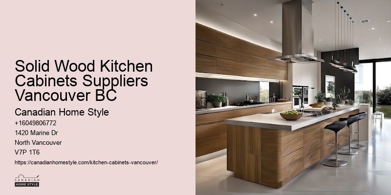 Solid Wood Kitchen Cabinets Suppliers Vancouver BC