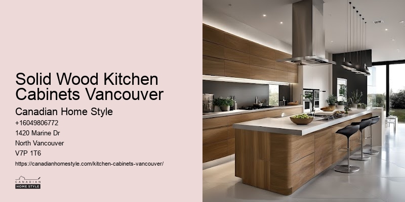 Solid Wood Kitchen Cabinets Vancouver
