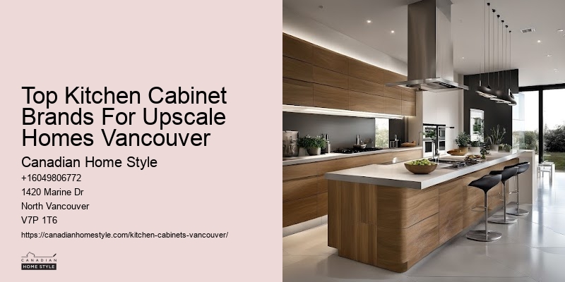 Top Kitchen Cabinet Brands For Upscale Homes Vancouver