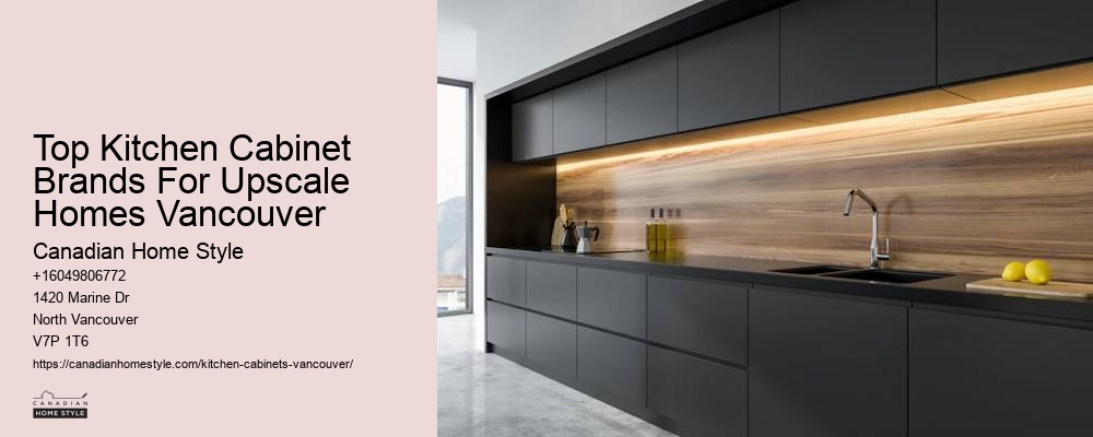 Luxury kitchen cabinet collections Vancouver