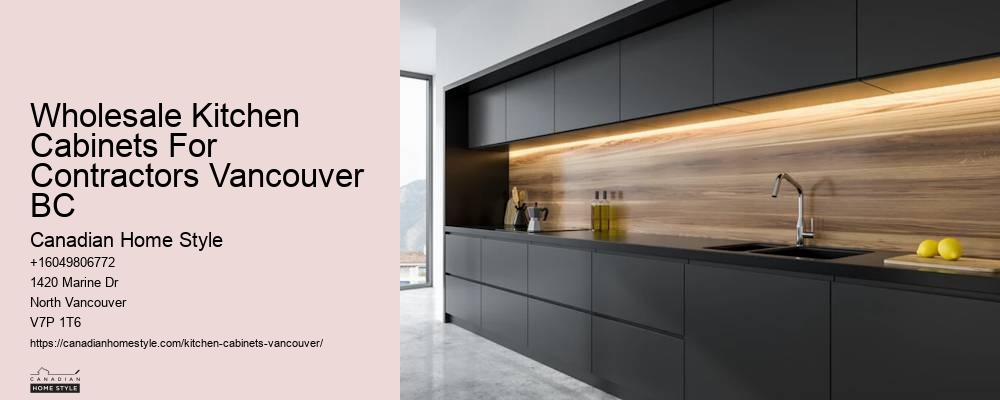 Best Custom Kitchen Cabinet Makers Vancouver BC