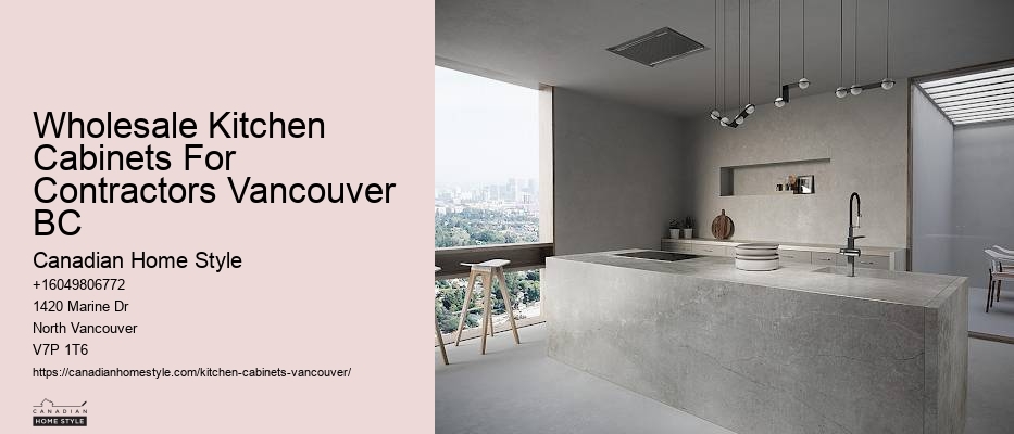 Flat Panel Kitchen Cabinets Vancouver