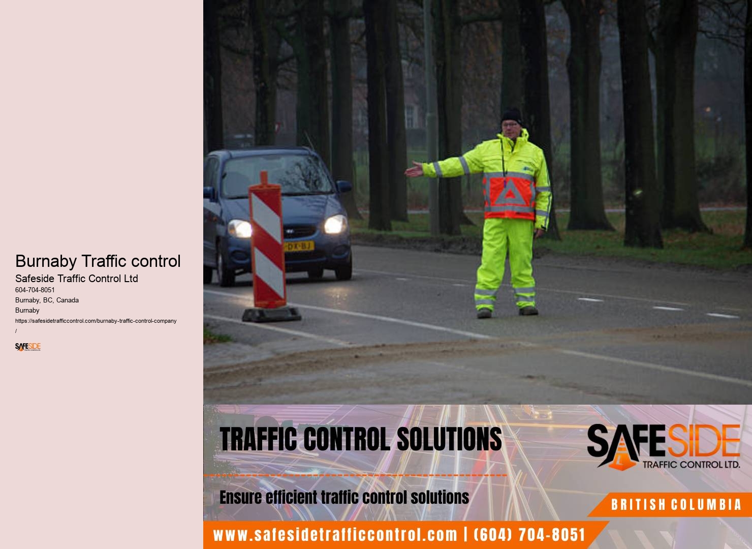 Burnaby Traffic control planning